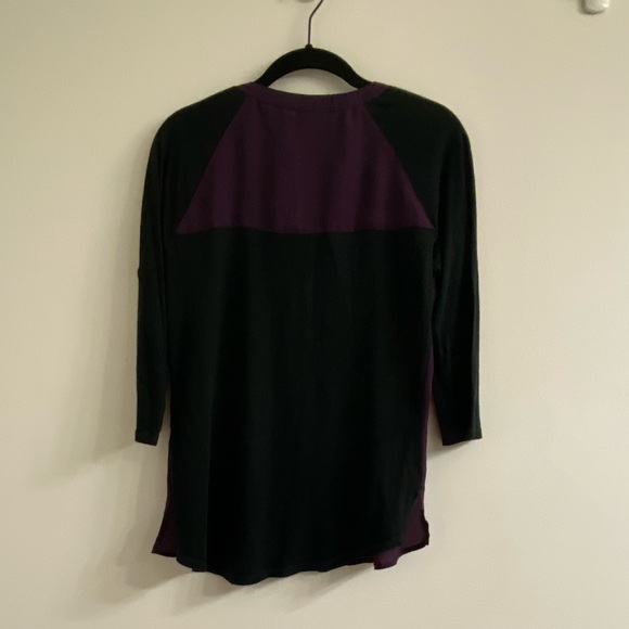 Express purple and black shirt - Picture 2 of 2
